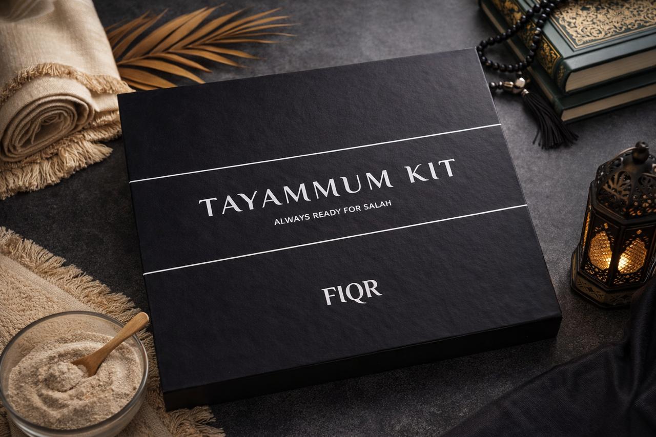 Tayammum kit portable pure earth Islamic dry wudu kit travel prayer tayammum soil